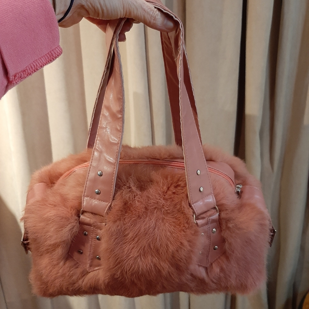 Running Wild fur handbag